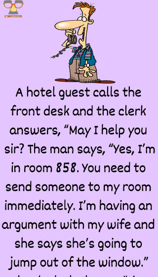 fight in hotel funny