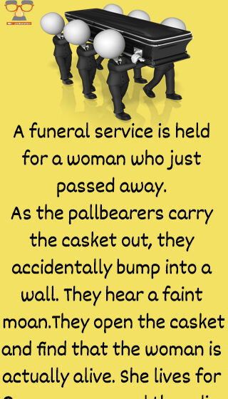 husband funeral joke