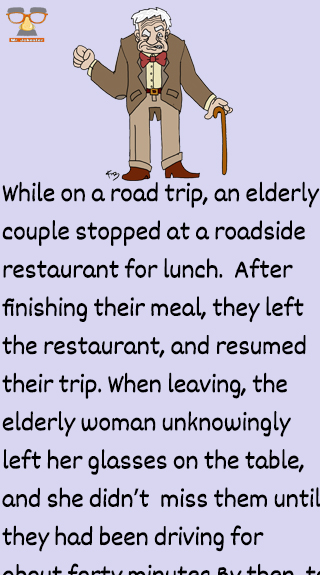 Elderly Couple's Journey jokes