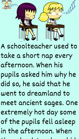 teacher and student joke story